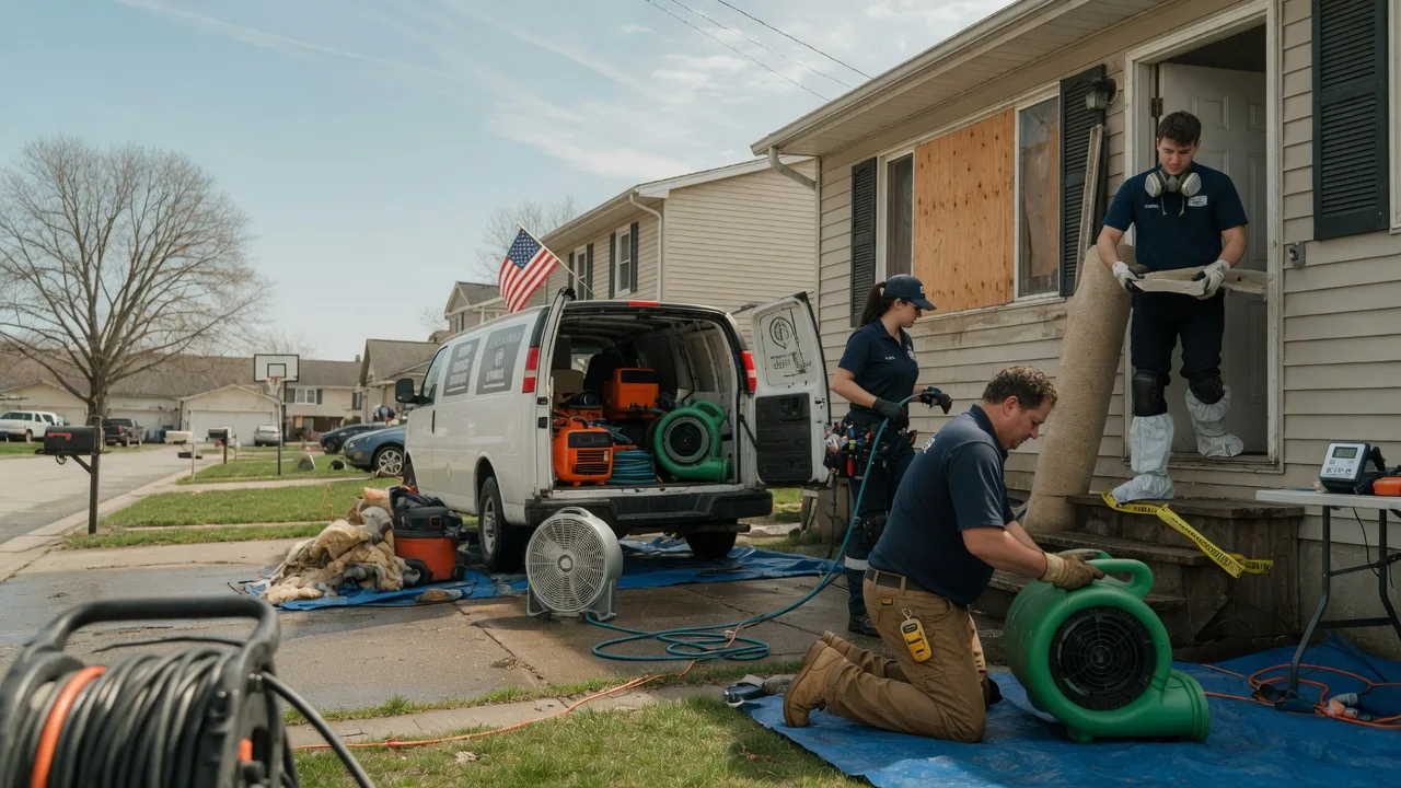 Water Damage Restoration in South Whitley, IN near me